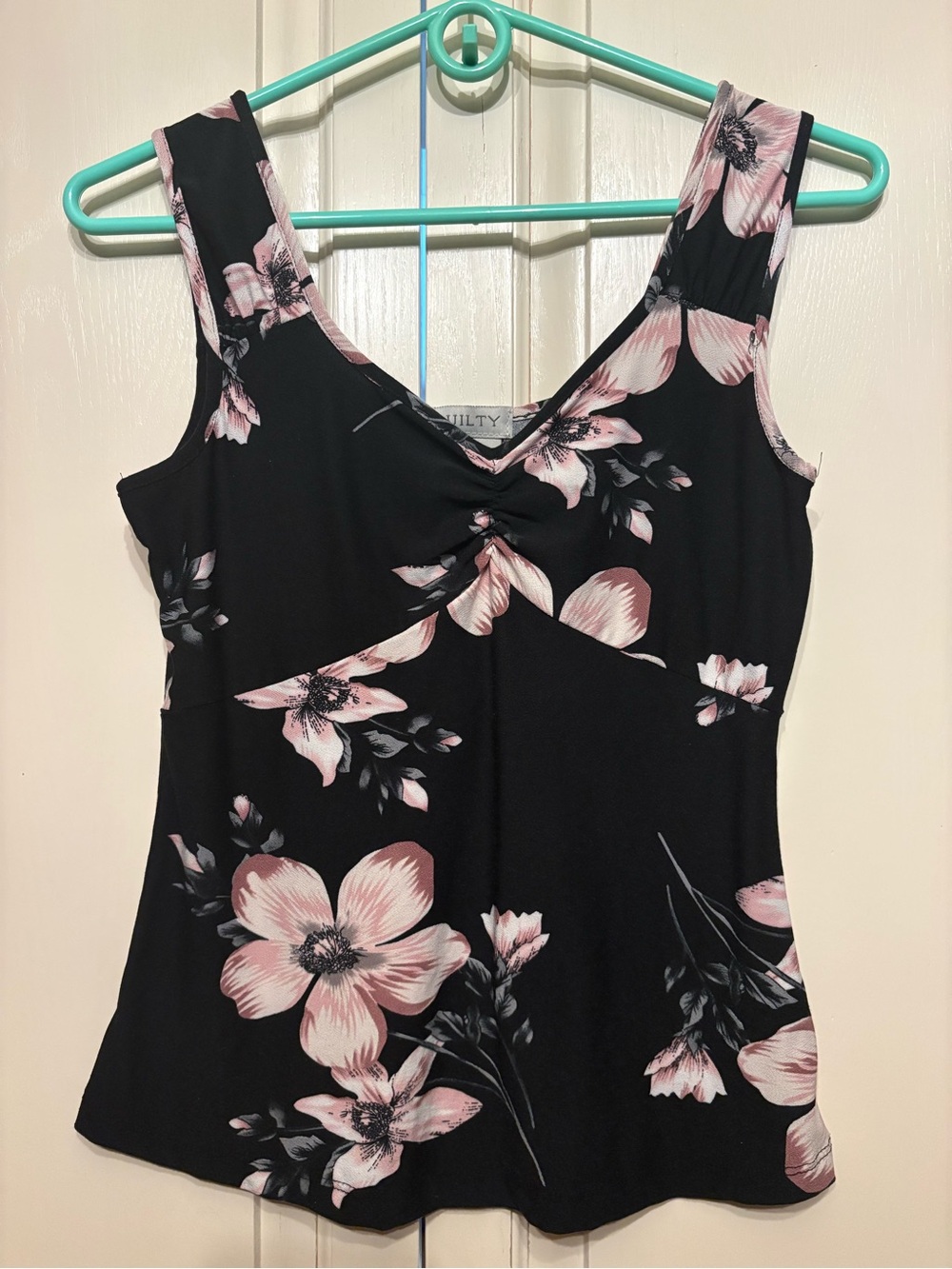 VINTAGE Y2K~ FLORAL TANK TOP LIKE NEW 🛍️🔥